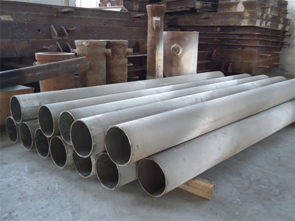 Casting pipes